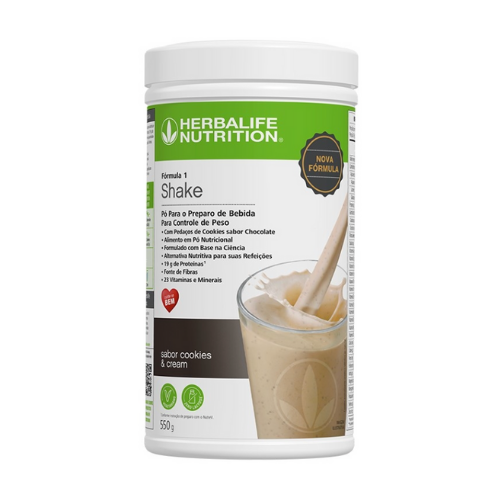 Shake Herbalife sabor Cookies'n Cream