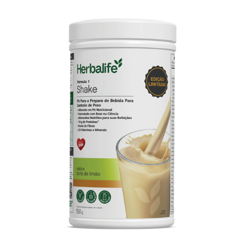 Shake Herbalife sabor Torta de Limão